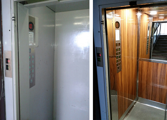 Budapest VIII. kerület, Leonardo da Vinci utca 12-14. - felvonógép, felvonó hajtótárcsa, felvonóvezérlés, felvonó szerelés